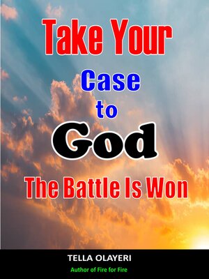 cover image of Take Your Case to God